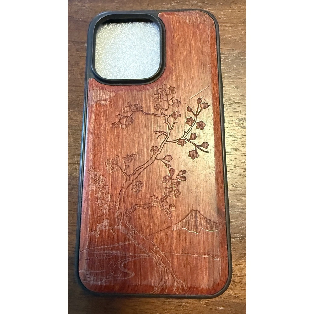 Carveit Magnetic Wood Case for iPhone 13 Pro Case